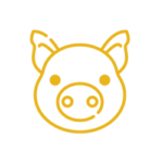 Pig icon - sertés kereskedelem
